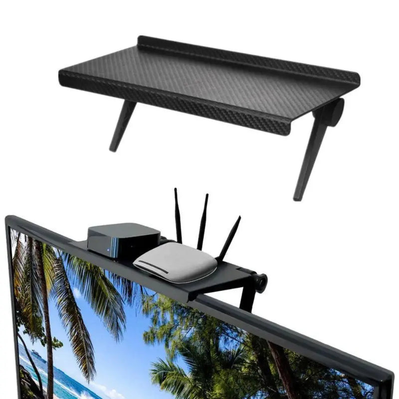 Prateleira superior ajustavel para Tv - LabelExpress