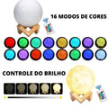 Luminária Lua - LabelExpress