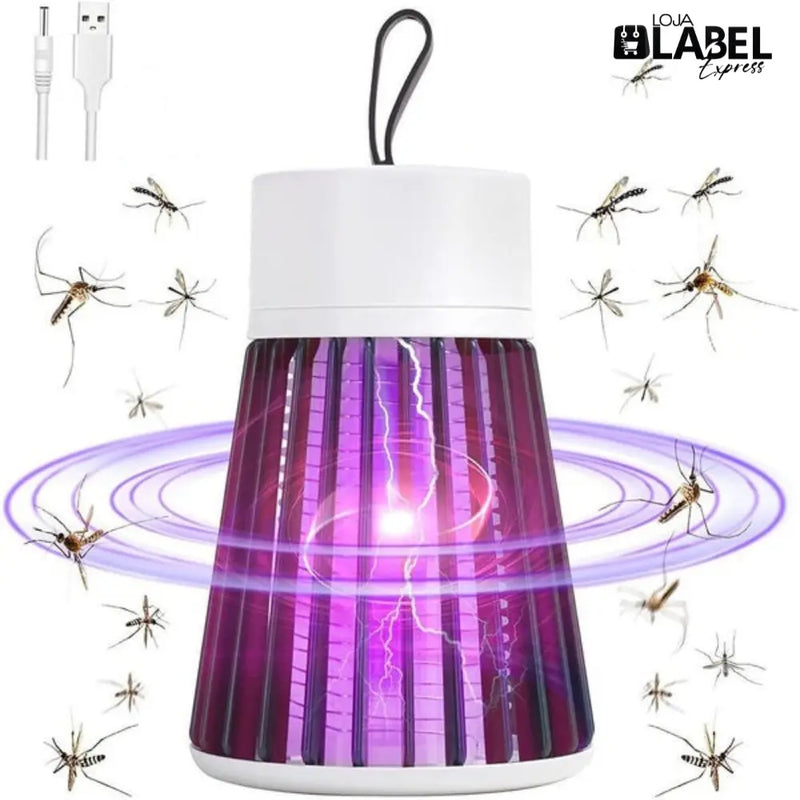 Lâmpada Ultravioleta Mata Mosquitos - Label Express