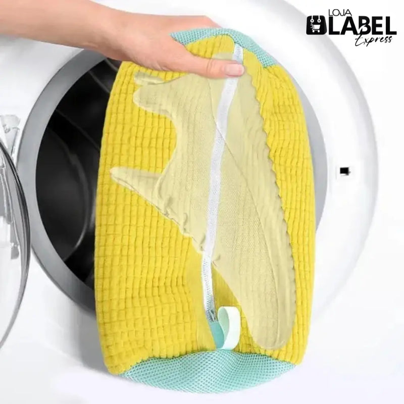 Bolsa Protetora para Lavar Tênis na Máquina - LabelExpress