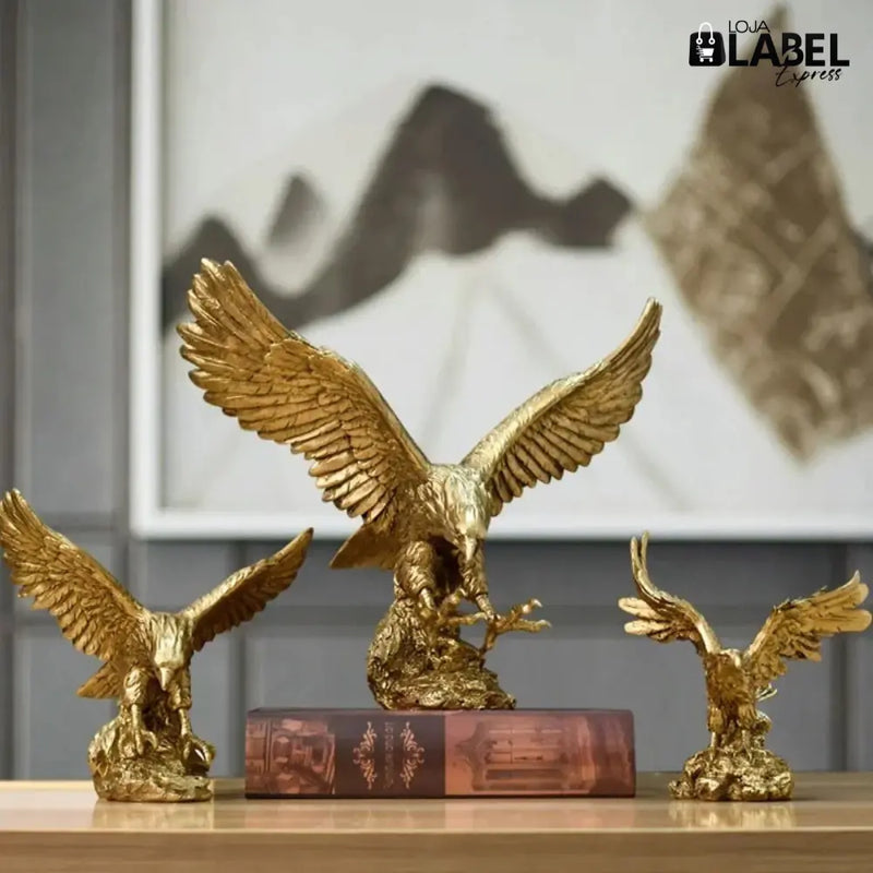Escultura Águia Real - LabelExpress