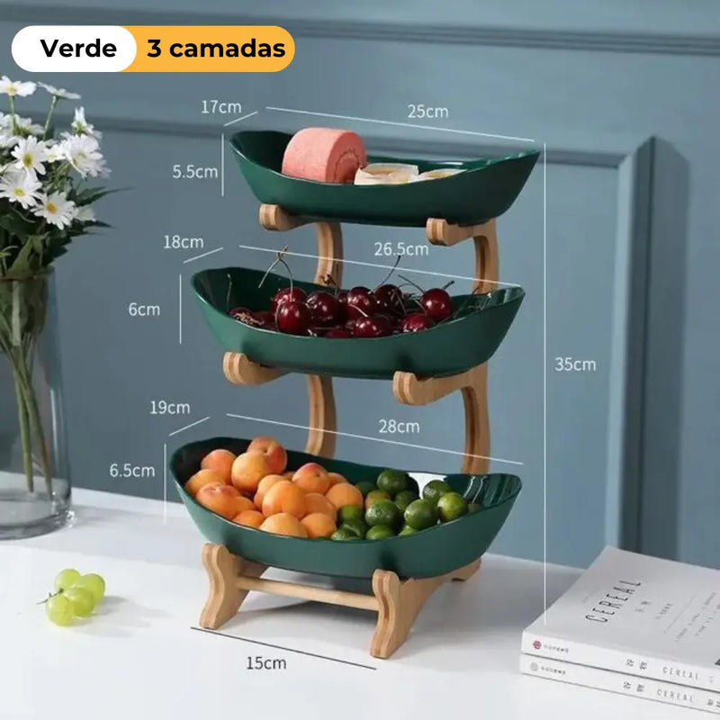 Bandeja de Suporte Multicamadas para frutas -  LabelExpress