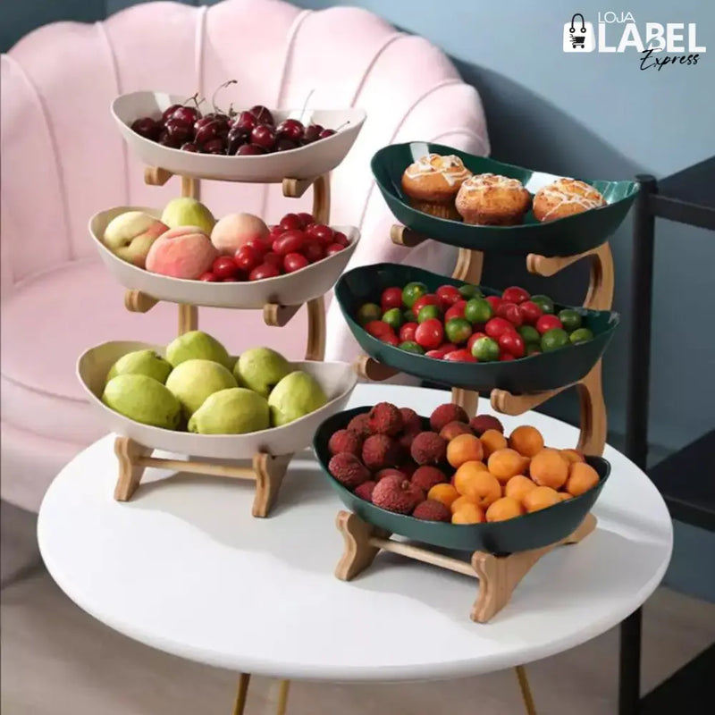 Bandeja de Suporte Multicamadas para frutas -  LabelExpress