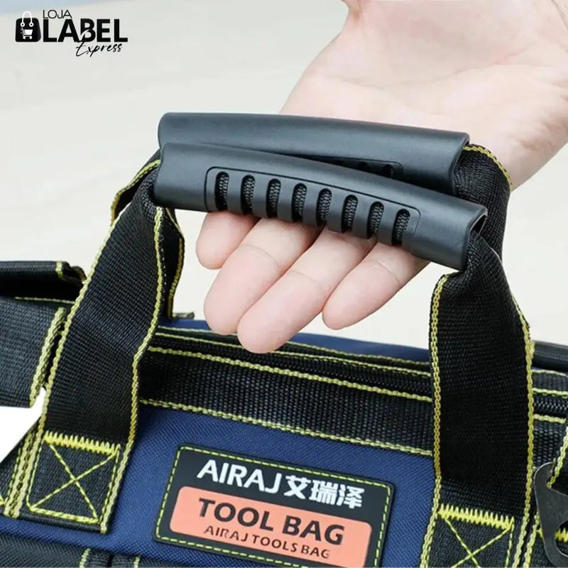 Mala de Ferramentas Multifunctional AIRAJ [IMPERMEÁVEL] + BRINDE - LabelExpress