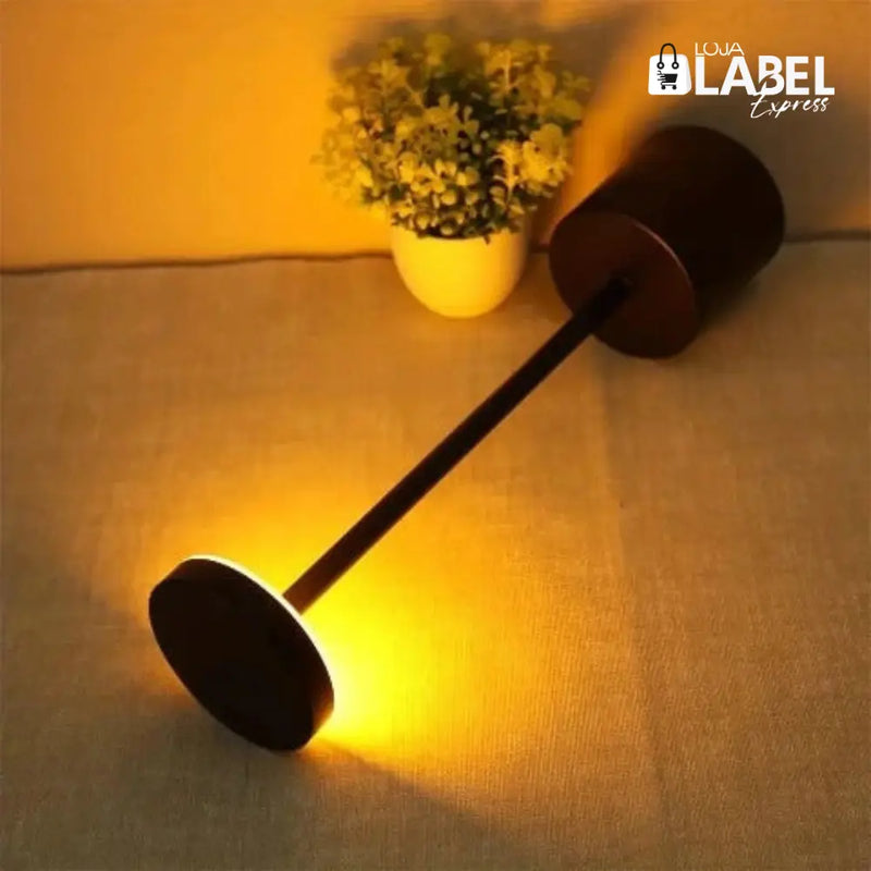 Luminária de Mesa Recarregavel - Sem Fio-  Light Clear