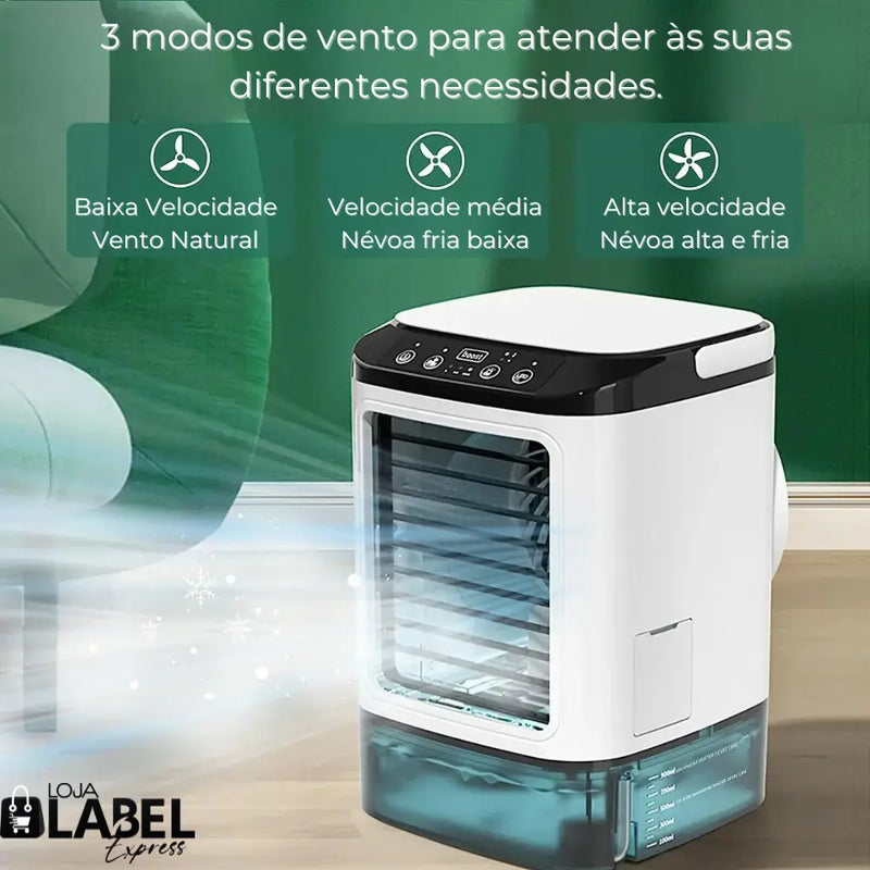 Ar Condicionado Portátil 3 Velocidades Air Cooler - LabelExpress