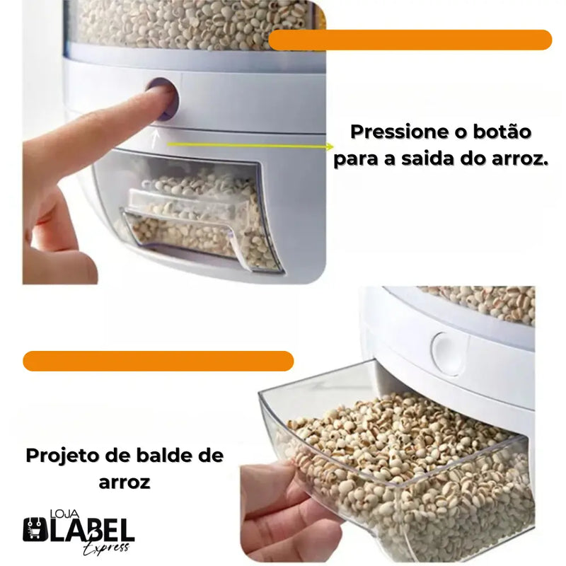 Distribuidor de Grãos Rotativo MultiModerna - LabelExpress