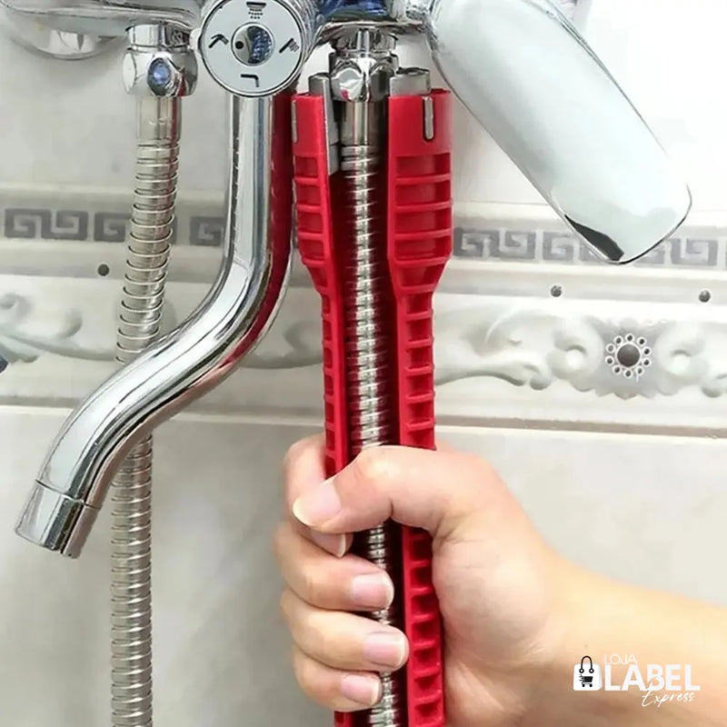 Chave Multifuncional Hidráulica 4 em 1 - LabelExpress