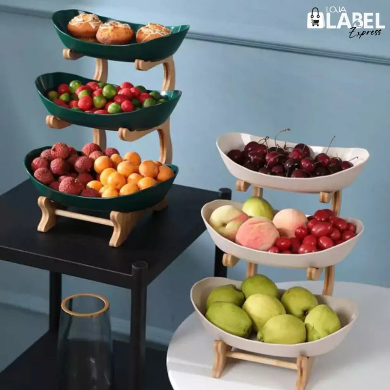 Bandeja de Suporte Multicamadas para frutas -  LabelExpress