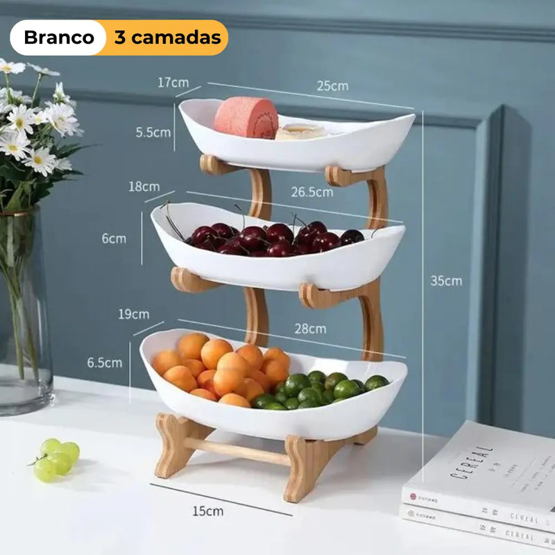 Bandeja de Suporte Multicamadas para frutas -  LabelExpress