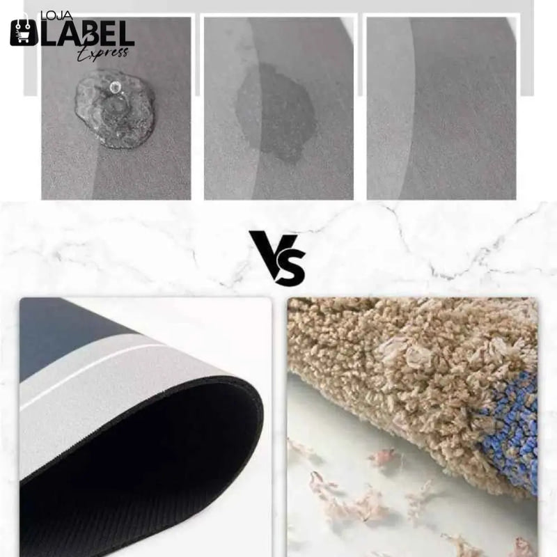 Tapete Absorvente Antiderrapante - LabelExpress