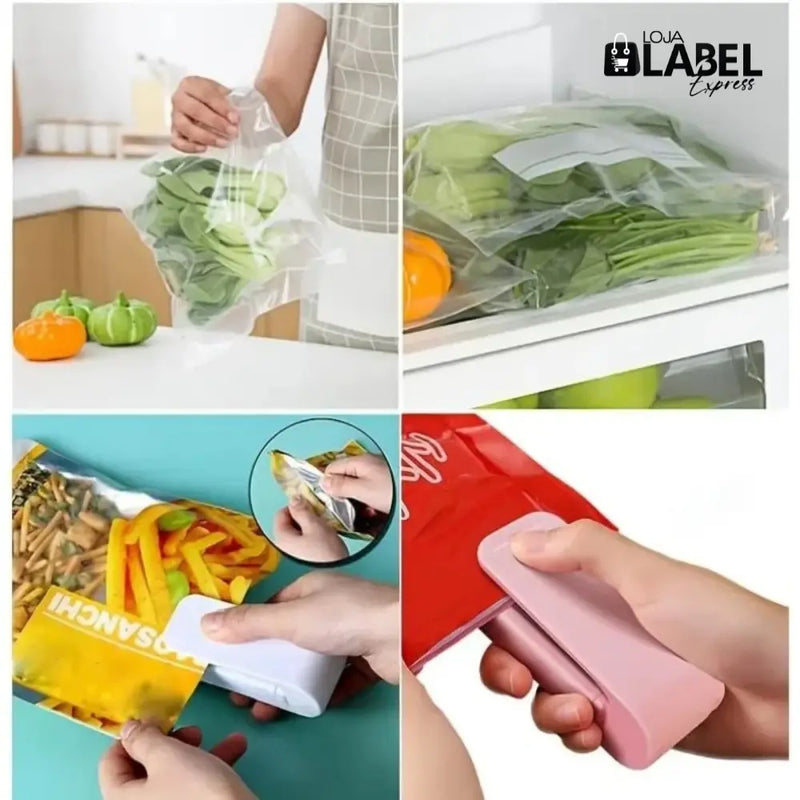 Mini Selador Magnetico Portatil Powerful - Label Express