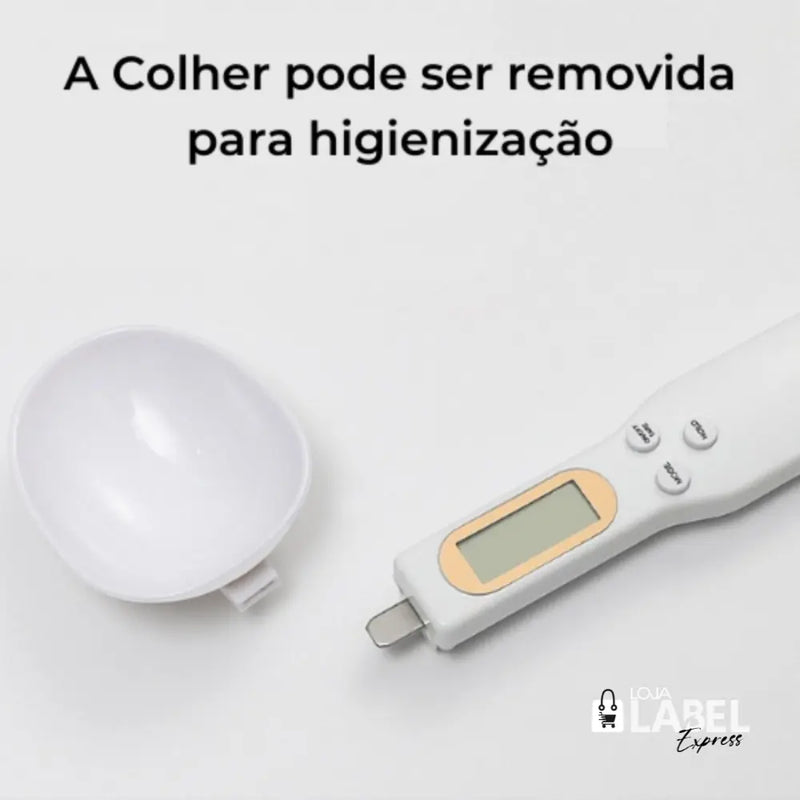 Colher de Medida com Balança digital - LabelExpress
