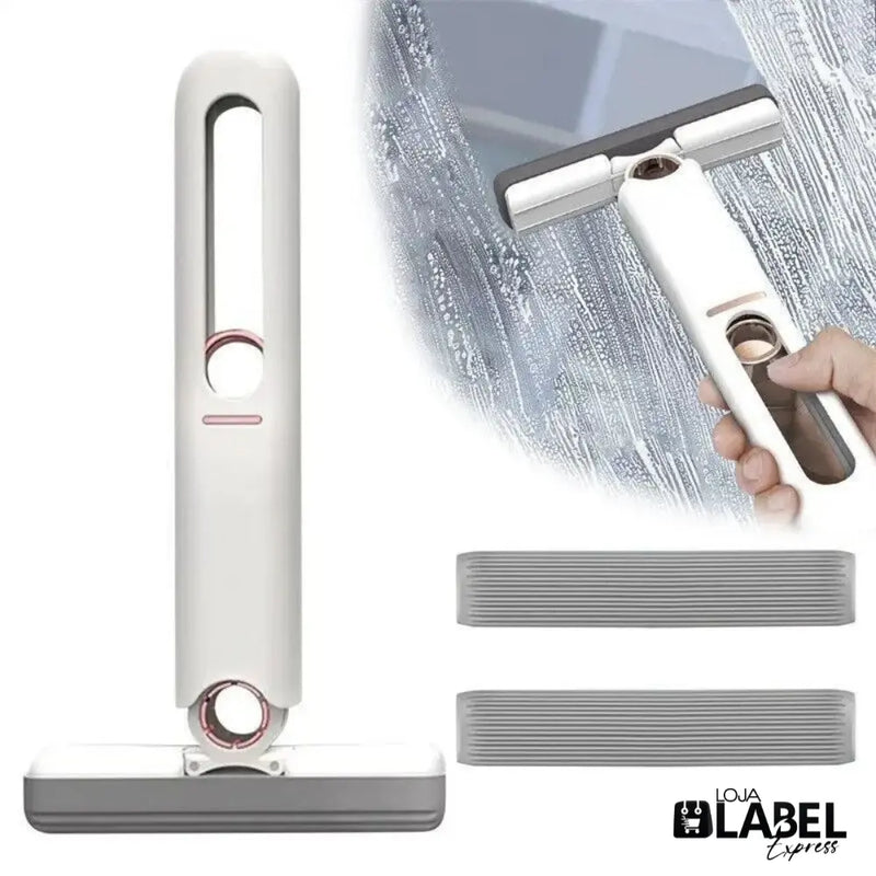 Mini Mop De Limpeza Multifuncional Powerful - Label Express