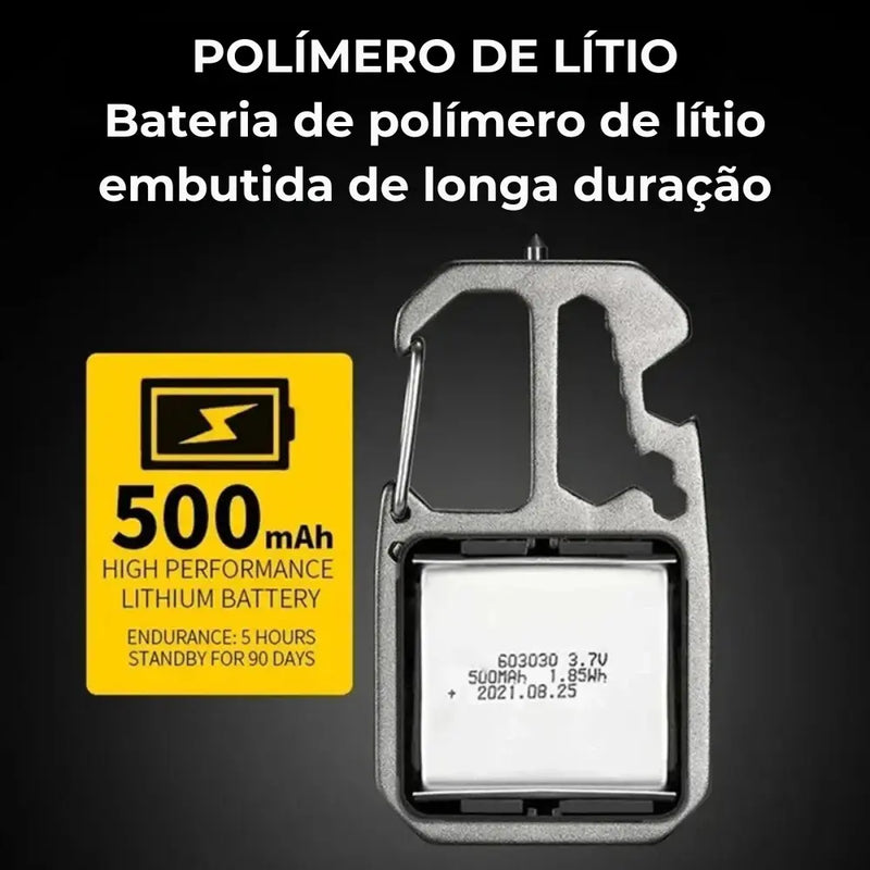 Mini Lanterna portatil recarregavel lightPower - LabelExpress