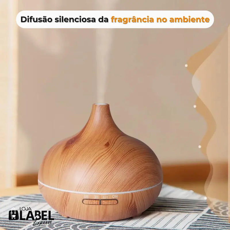 Difusor de Aromas Big Wood - Label Express
