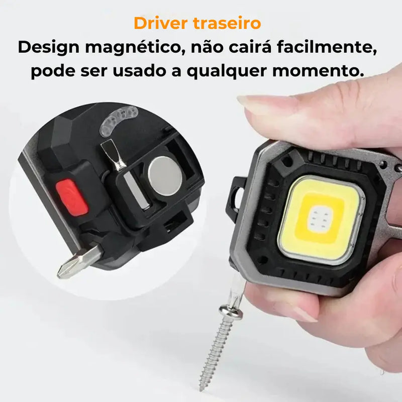 Mini Lanterna portatil recarregavel lightPower - LabelExpress