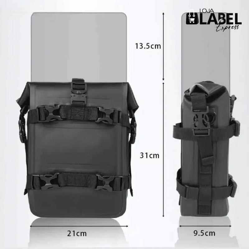 Bolsa para Para-Choque de Motocicleta - LabelExpress