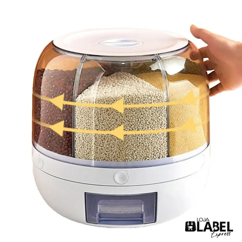 Distribuidor de Grãos Rotativo MultiModerna - LabelExpress