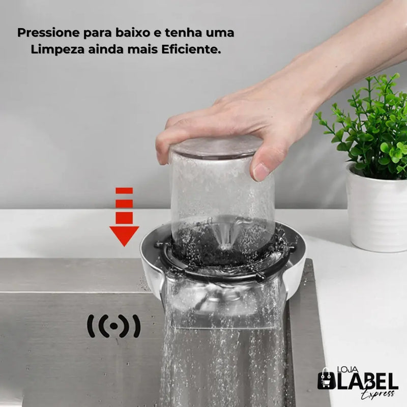 Lavador de Copos Automático de Alta Pressão - LabelExpress