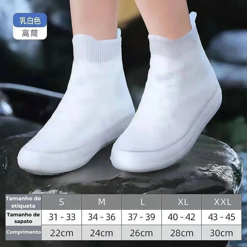 Bota de Silicone Impermeável Antiderrapante - LabelExpress